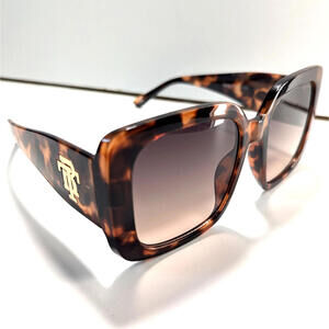 True Religion Sunglasses TR57234 Tortoise/Brown  Oversized $190